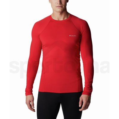 Columbia Midweight Stretch Long Sleeve Top 1638591613 mountain red – Zboží Mobilmania