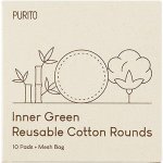 Purito Inner Green Reusable Cotton Rounds 10 ks – Zboží Dáma