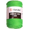 Příze YarnArt Příze Macrame Cord 802, 3 mm - zelená