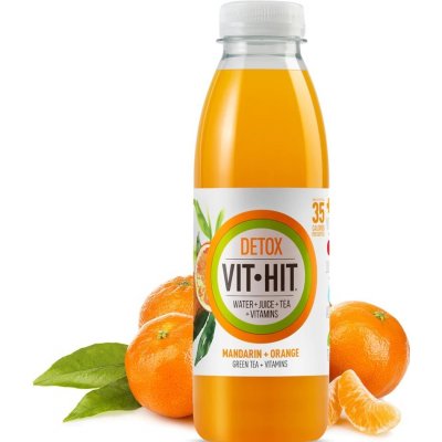 Vit-Hit Detox Mandarin + Orange 0,5 l – Zboží Mobilmania