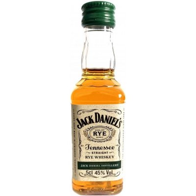 Jack Daniel's RYE Straight 45% 0,05 l (holá láhev)