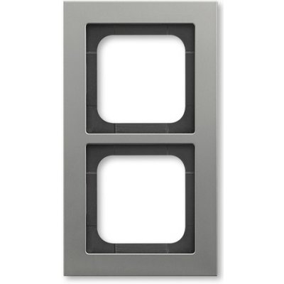 ABB Busch-axcent dvojrámeček platinová 2CKA001754A4684 1722-270 – Hledejceny.cz