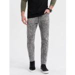 Ombre pánské džíny OM-PADP-0146 GREY – Hledejceny.cz