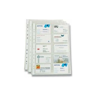 Karton P+P Office zakládací obal na vizitky 20 vizitek/strana – Zboží Živě