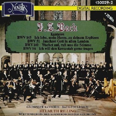 BACH,J.S.: Cantatas BWV 145, 51, 140 CD – Hledejceny.cz