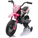 Mamido dětská elektrická motorka Cross Pantone 361C růžová – Zboží Mobilmania
