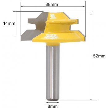 Daitex s.r.o. Fréza na dřevo Multiprofilová 38mm