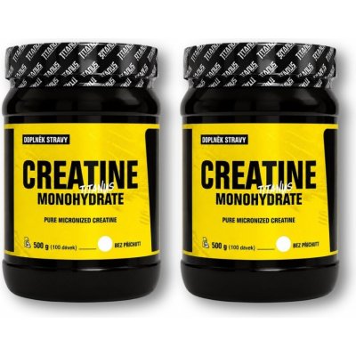 Titanus Creatine Monohydrate 500 g – Zboží Mobilmania