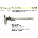  YATO YT-7201 Posuvné měřítko šuplera digitální 150mm