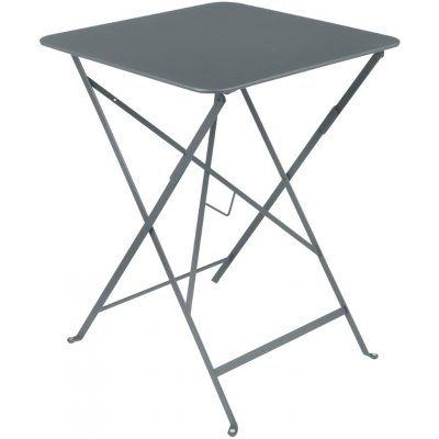 Fermob Bistro 57 x 57 cm Šedý kovový skládací stůl – Hledejceny.cz