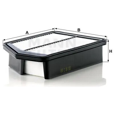 MANN FILTER Vzduchový filtr C 26 008 – Hledejceny.cz