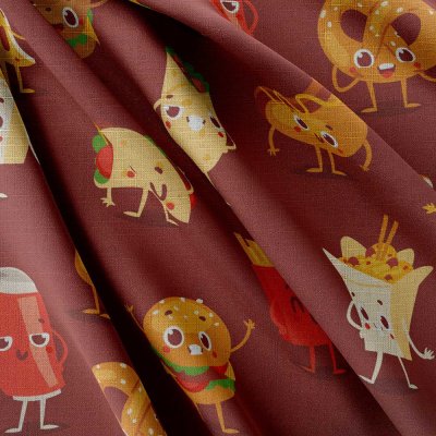 IMPAR Strukturovaná tkanina – Food – Hledejceny.cz