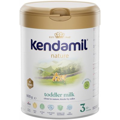 Kendamil 3 Nature HMO+ 800 g – Zbozi.Blesk.cz