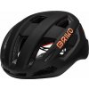 Cyklistická helma Briko Izar LED matt black/Orange Fluo 2023