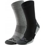 CRIVIT s BIO bavlnou 2 páry šedá černá – Zboží Dáma