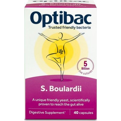 Optibac Saccharomyces Boulardii 40 kapslí – Zboží Mobilmania