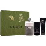 Gucci Guilty Eau Pour Homme EDT 90 ml + deostick 75 ml + sprchový gel 50 ml dárková sada – Hledejceny.cz