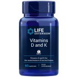 Life Extension Vitamins D & K 60 kapslí – Hledejceny.cz