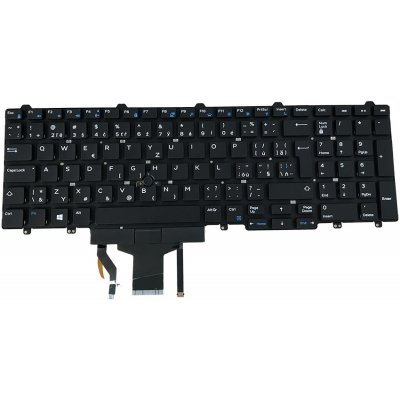 DeTech Klávesnice s podsvícením pro notebook Dell 5590, CZ – Zboží Živě