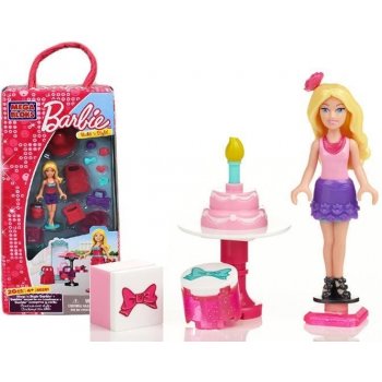 Mega Bloks Micro Barbie figurky, set 12 ks 80207