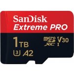 SanDisk microSDXC 1TB Class 10 UHS-I U3 SDSQXCZ-1T00-GN6MA – Zboží Mobilmania