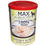 Max Deluxe Dog kousky kuřete s mrkví 400 g – Sleviste.cz