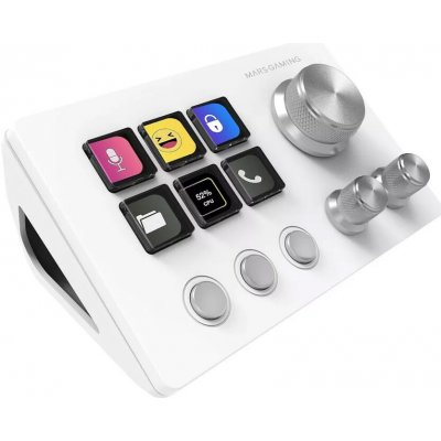 Mars Gaming Biomag Mars MSD-TWO white – Zboží Živě