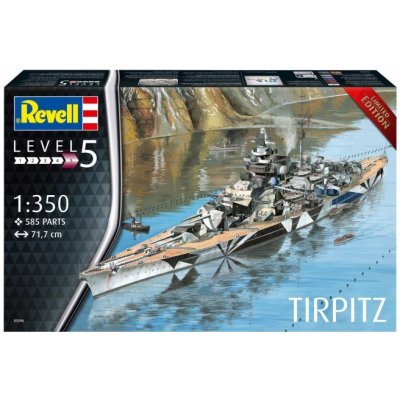 Revell German Battleship Tirpitz Model Kit 05096 1:350