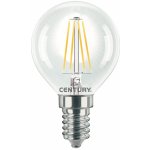 Century LED FILAMENT MINI GLOBE ČIRÁ 4W E14 4000K 470Lm 360d 45x76mm IP20 CEN INH1G-041440 Teplá bílá Čirá – Hledejceny.cz