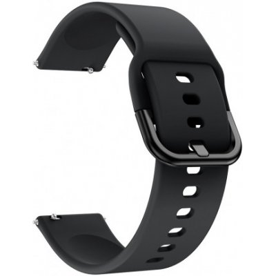 BStrap Silicone řemínek na Samsung Galaxy Watch Active 2 40/44mm, black SSG002C01 – Zbozi.Blesk.cz