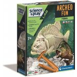 CLEMENTONI Science&Play ArcheoFun Piraňa svítící ve tmě – Zboží Dáma