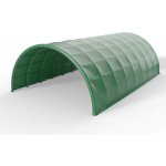Gazelt Oblouková hala 15,25x24,4 m PVC 900 g/m² v zeleném provedení
