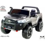 Dea elektrické autíčko Toyota Hilux Rugged X 4x4 metalíza stříbrná – Hledejceny.cz