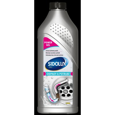 SIDOLUX Professional gelový čistič odpadů a potrubí 1 l – HobbyKompas.cz