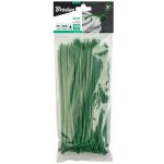 Bradas BR-TSGR1136150 Stahovací pásky na vodiče 3,6 x 150 mm 100 ks Green – Sleviste.cz