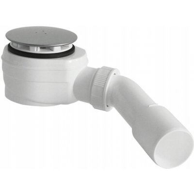 Bruckner Vaničkový sifon nízký,otvor 60 mm,DN40/50,krytka chrom 162.640.3 – Zboží Dáma