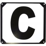 Písmena na obdélník kovové tabulky 22x20cm – Hledejceny.cz