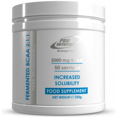 Pro Nutrition FERMENTED BCAA 2: 1: 1 250 g – Hledejceny.cz