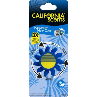 California Scents Vent Stick Newport New Car 4 ks – Hledejceny.cz