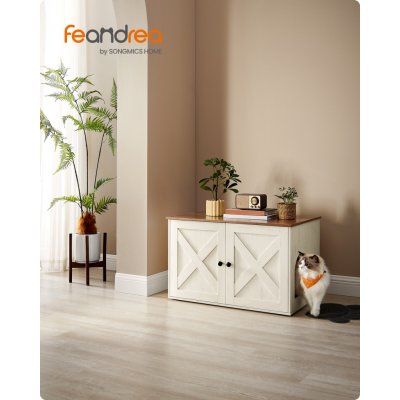Feandrea Kočičí box na stelivo 80 x 53 x 50 cm – Zboží Mobilmania