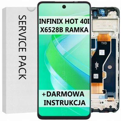 LCD Displej + Dotykové sklo Infinix Hot 40i – Zboží Živě
