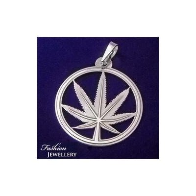 Klenotyn Přívěsek marihuana ze stříbra KPRS151 – Hledejceny.cz