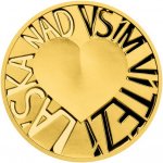 Česká mincovna Zlatý dukát Latinské citáty Omnia vincit amor Nad vším vítězí láska 3,49 g – Zboží Mobilmania