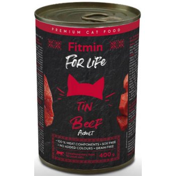 Fitmin For Life pro dospělé kočky hovězí 0,4 kg