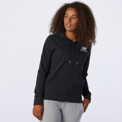 New Balance mikina s kapucí Essentials Full Zip hoodie wj03530bk