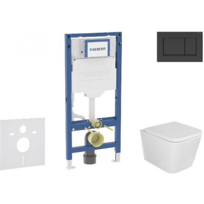 Geberit Duofix s tlačítkem Sigma30 SANI11CA5102B – Zboží Dáma