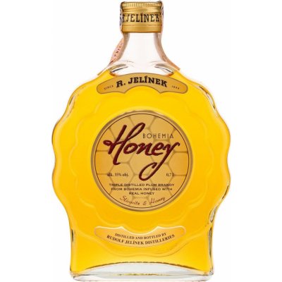 R. Jelínek Bohemia Honey 35% 0,7 l (holá láhev) – Zboží Mobilmania
