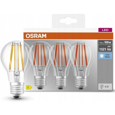 Osram LED žárovka BASE CLA A E27 4000K 11W – Zboží Živě