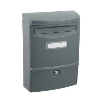 Poštovní schránka plastová ABS-2 ANTRACIT (grafit) LTP2 – Zboží Mobilmania