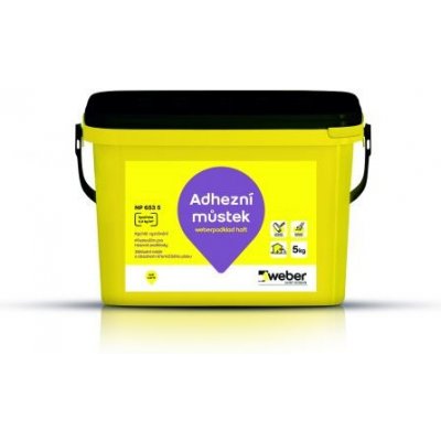 Penetrační nátěr pro nesavé podklady Weber podklad haft 5kg – Sleviste.cz